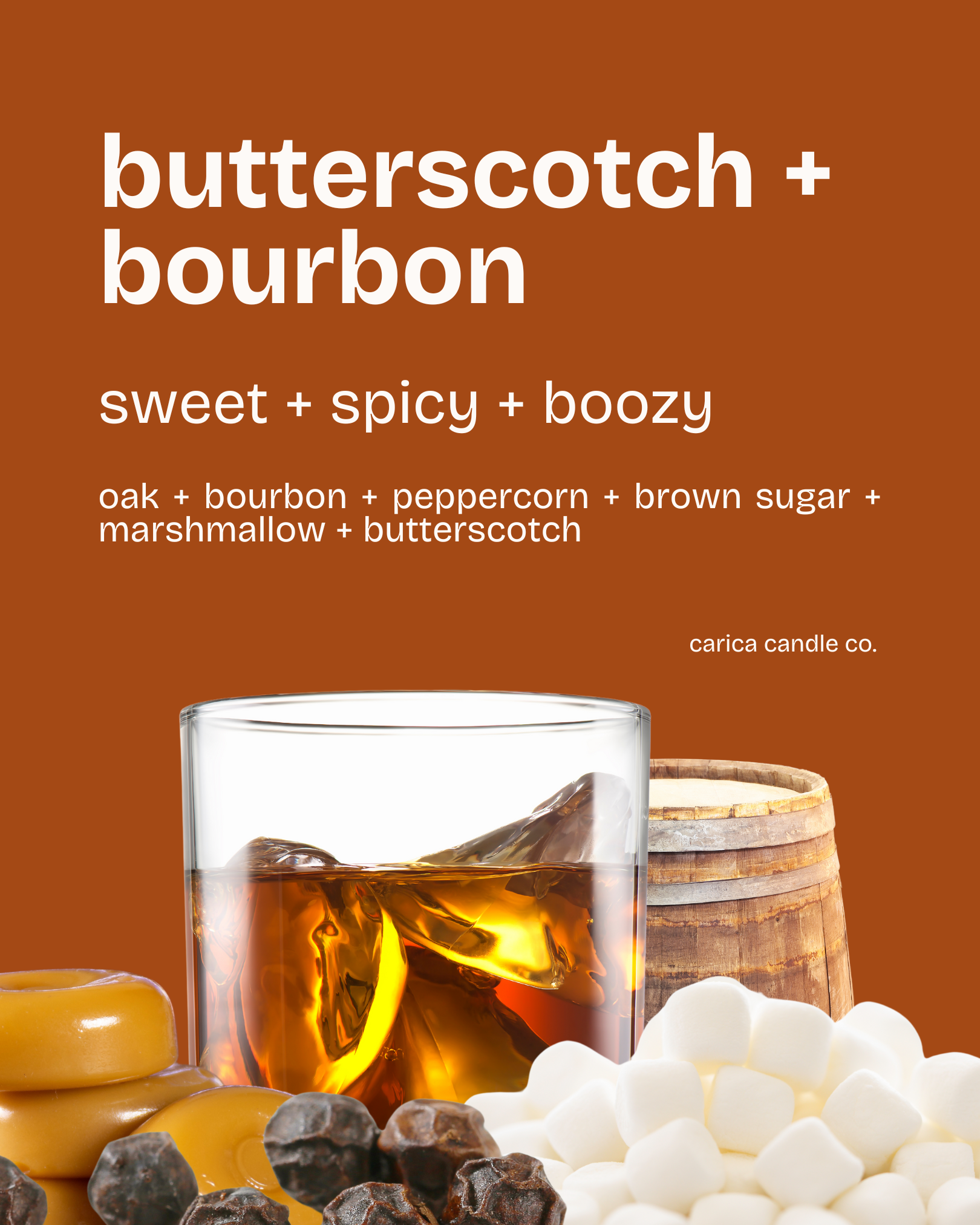 butterscotch + bourbon