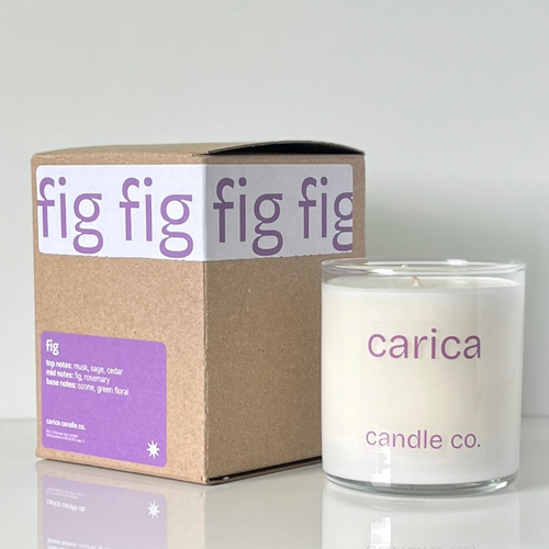 fig soy wax candle