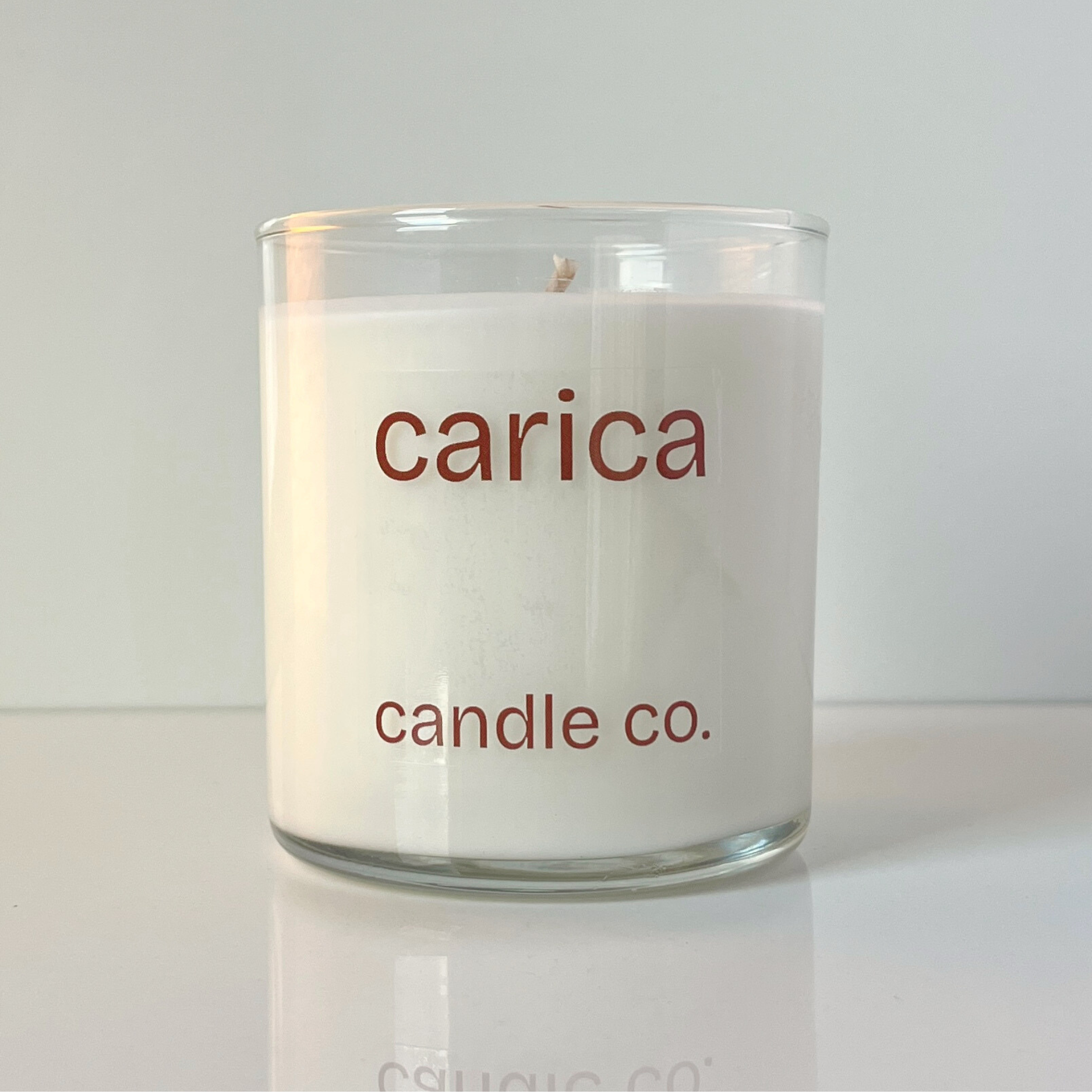 santal soy wax candle